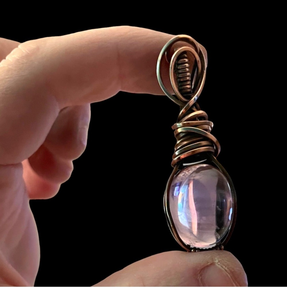 Handmade Amethyst Pendant
